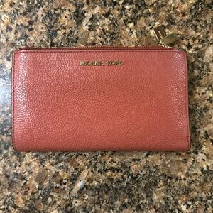 Red Michael Kors Wallet